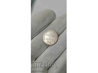 Сребърна монета Руска - Полша 1838 год. MW
