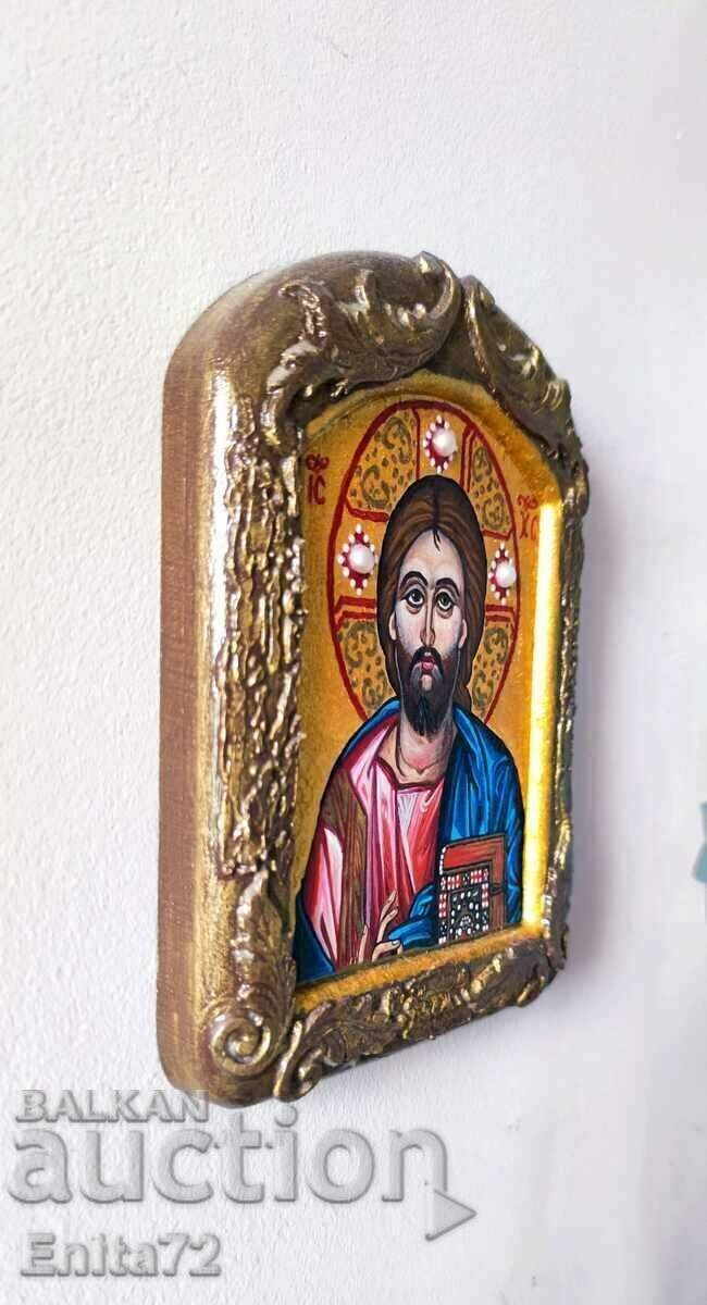 Icon of Jesus Christ with price 70.00 BGN | € 35.79 Icon of Jesus Christ with price 70.00 BGN | € 35.79