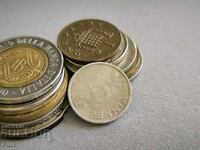 Monedă - Finlanda - 5 pence | 1980