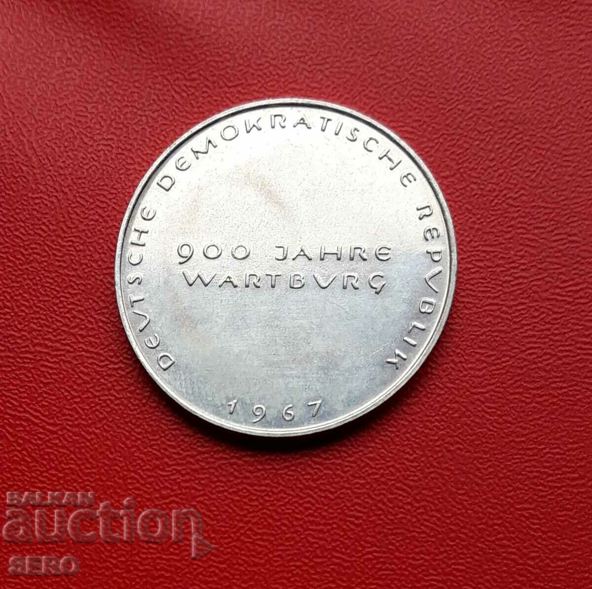 Germania-GDR-medalie 1967-900 Castelul Wartburg 1067-1967