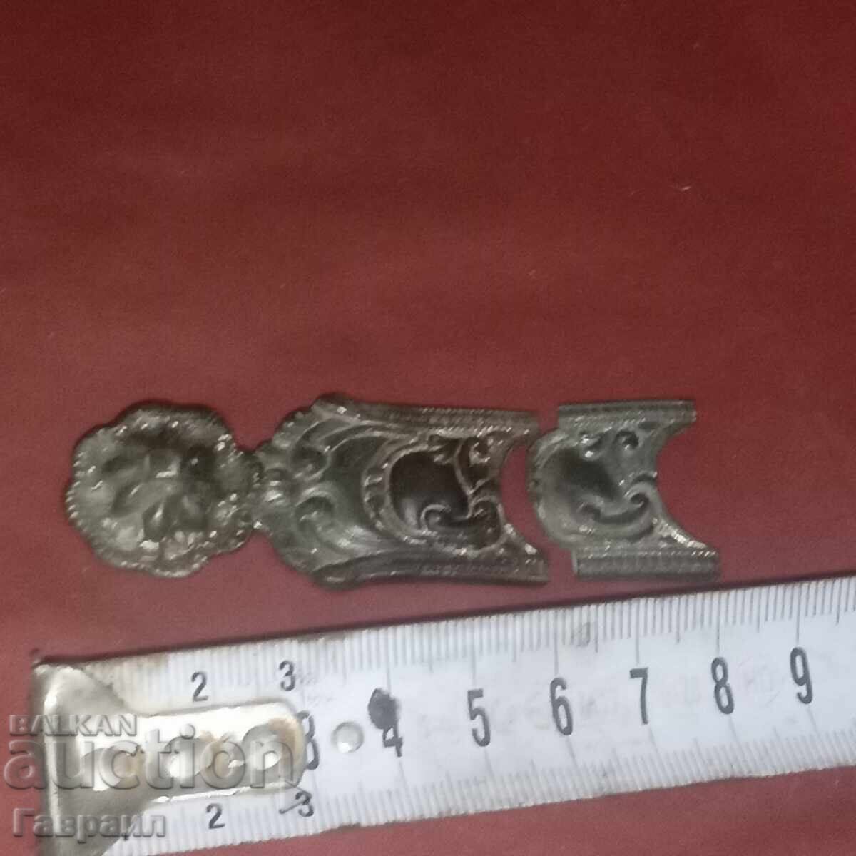 Auction Parts of a Renaissance belt, Sachan silver Auction Parts of a Renaissance belt, Sachan silver