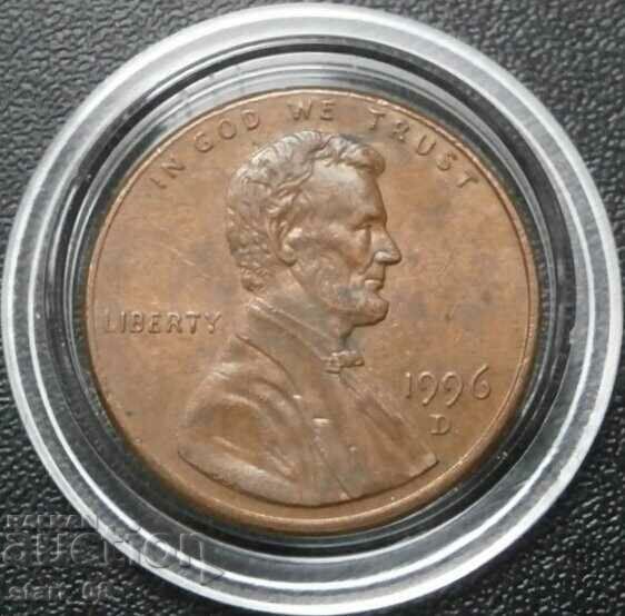 1 cent 1996