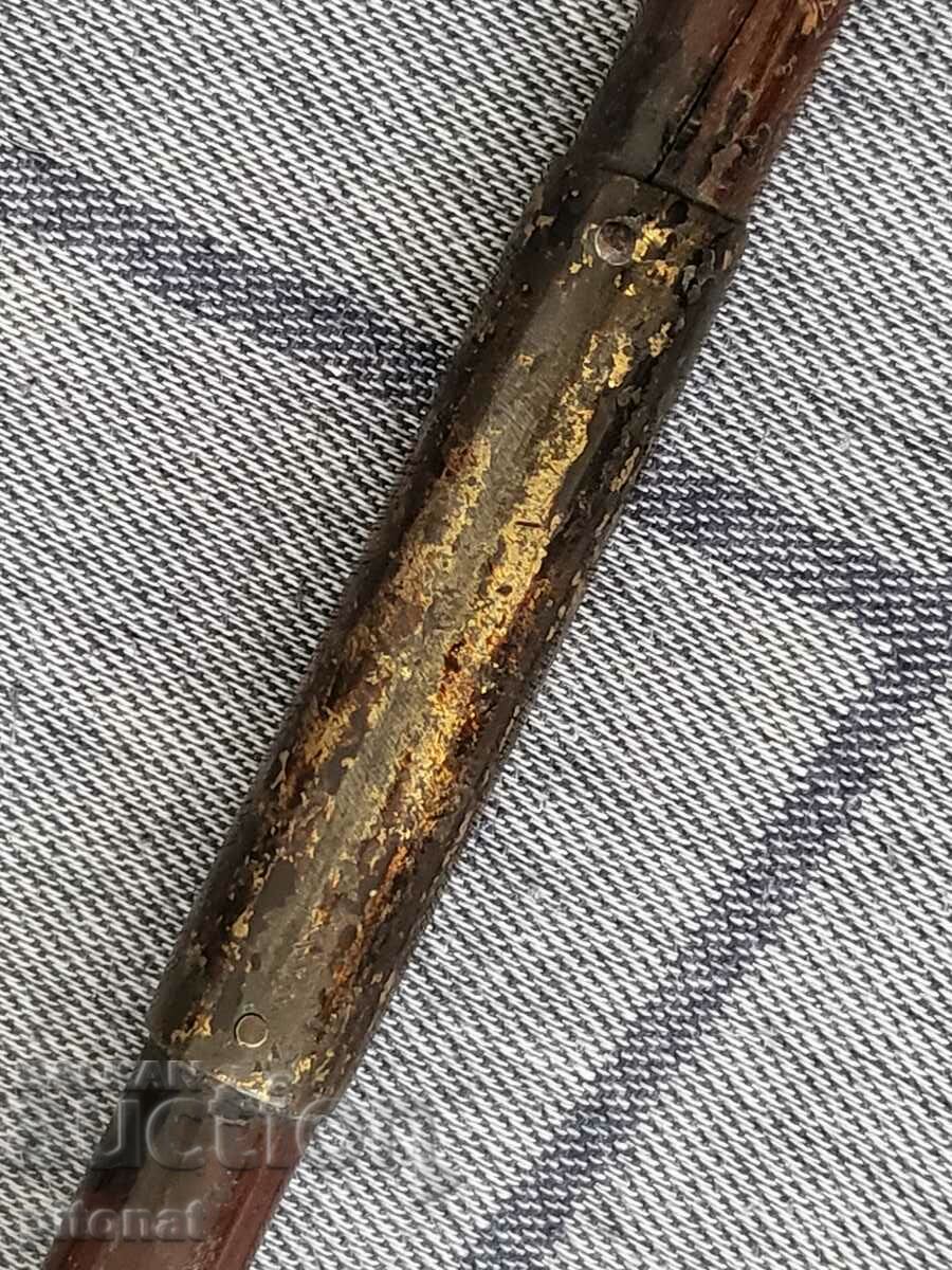 Delivery of Antique 1896 Silver Rhinoceros Horn Cane Delivery of Antique 1896 Silver Rhinoceros Horn Cane