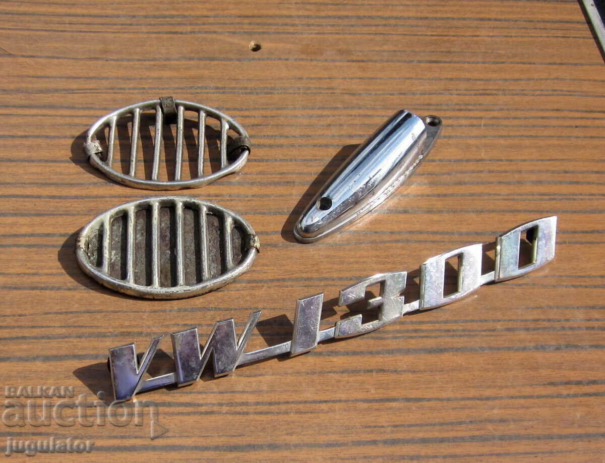 1957 volkswagen turtle vw emblem and accessories
