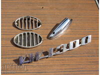 1957 volkswagen turtle vw emblem and accessories