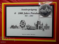 Germania-1 ECU 1993-1000 oraș Potsdam-circulare 1000 buc.