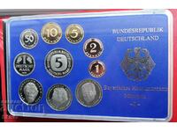 Германия-СЕТ 2000 D-Мюнхен-10 монети-мат-гланц