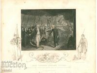 1860 - OLD ENGRAVING - WAR - ORIGINAL
