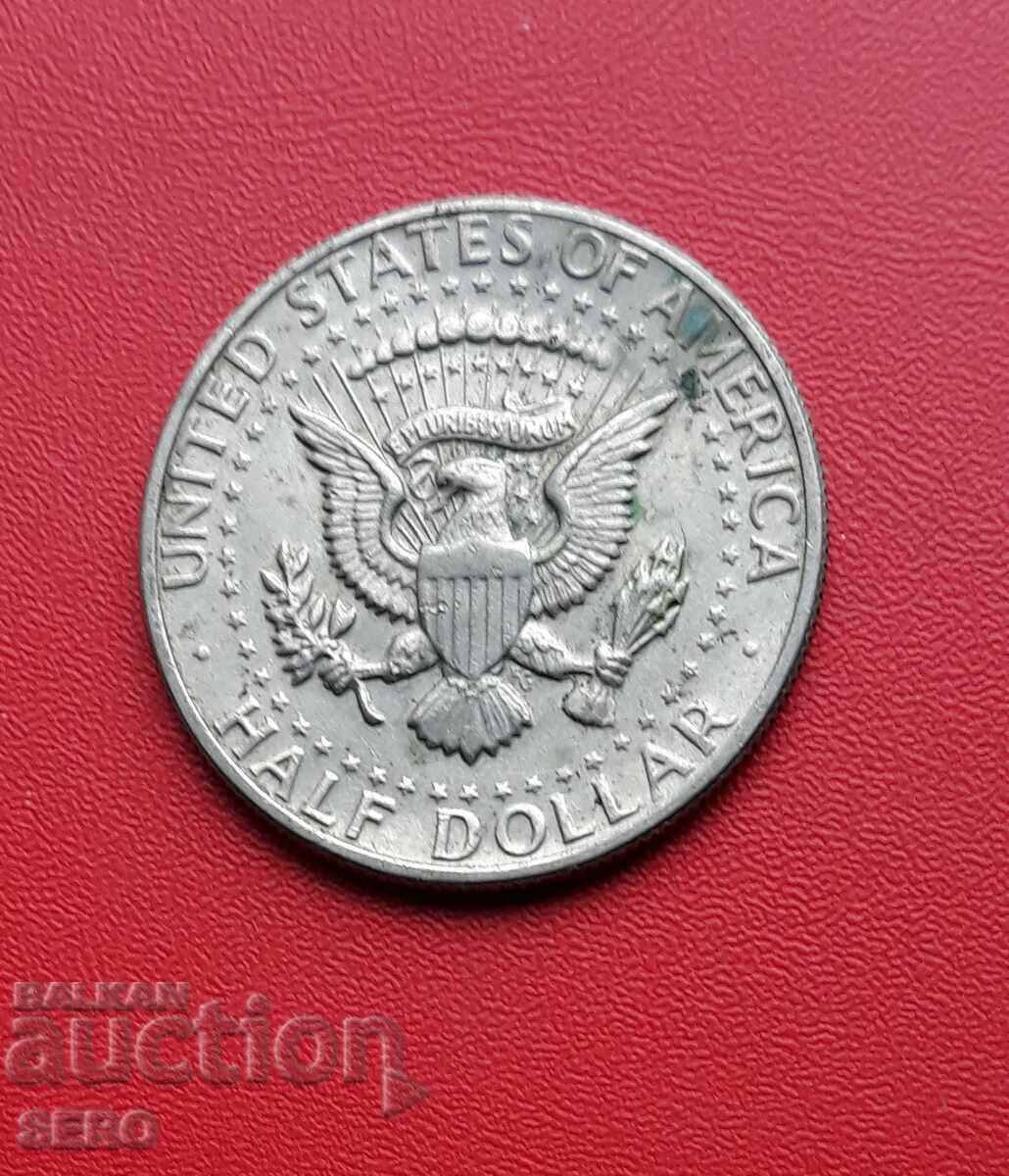 1/2 dolar SUA 1971