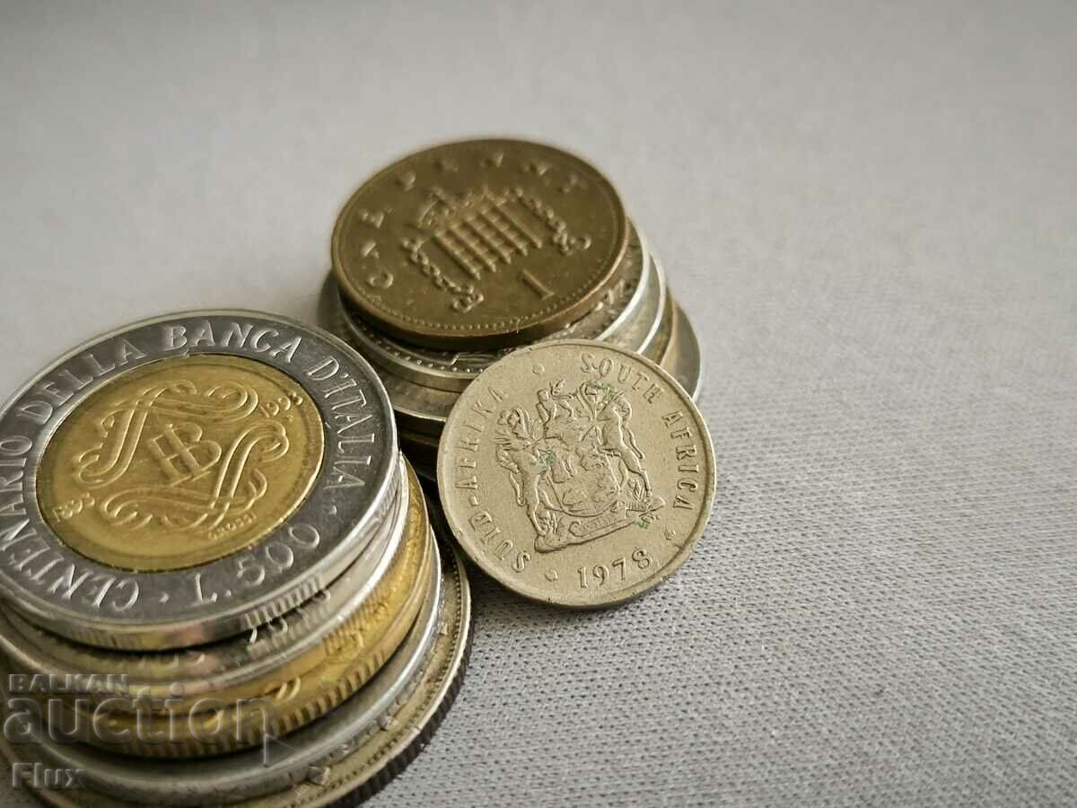 Coin - South Africa - 5 cent | 1978 with price 1.20 BGN | € 0.61 Coin - South Africa - 5 cent | 1978 with price 1.20 BGN | € 0.61