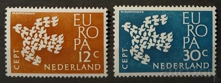 Olanda 1961 Europa CEPT Păsări MNH