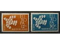 Холандия 1961 Европа CEPT Птици MNH