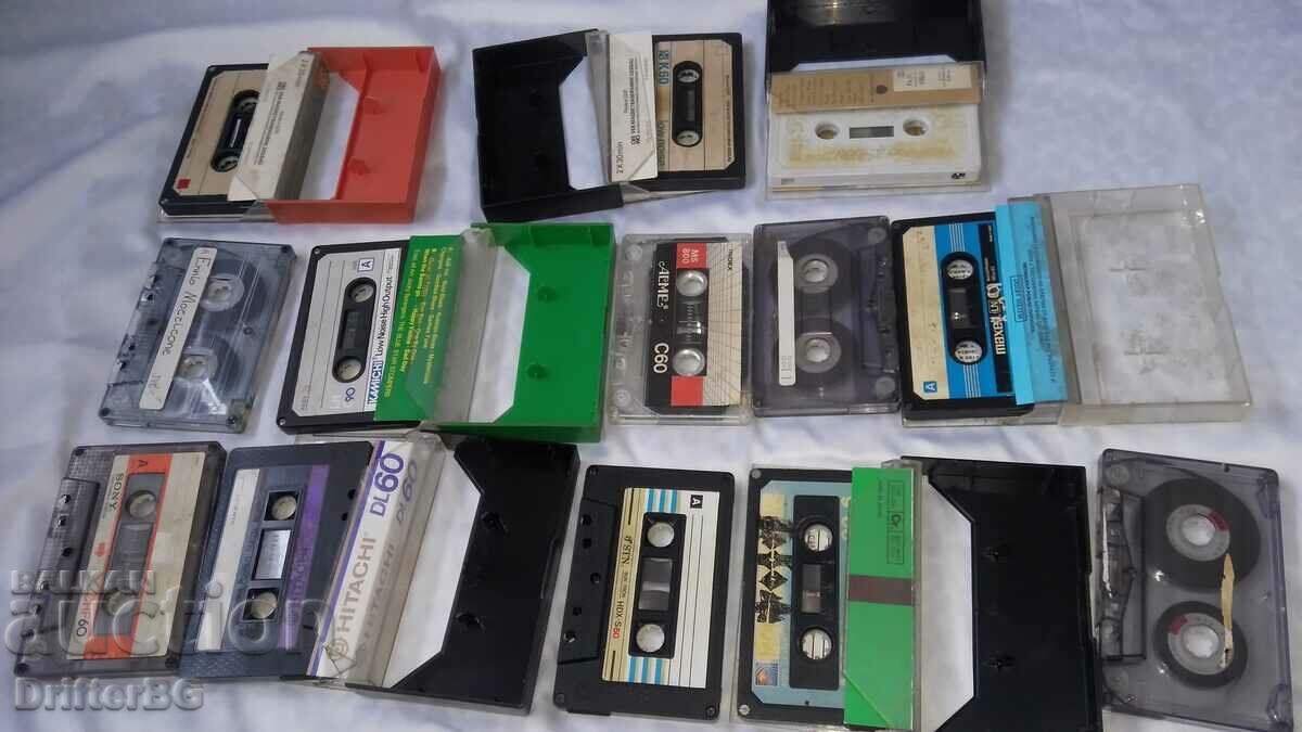 Lot of old audio tapes 13