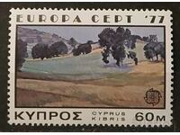 Гръцки Кипър 1977 Европа CEPT Изкуство/Картини MNH
