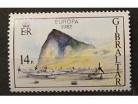 Gibraltar 1982 Europa CEPT Aeronave MNH