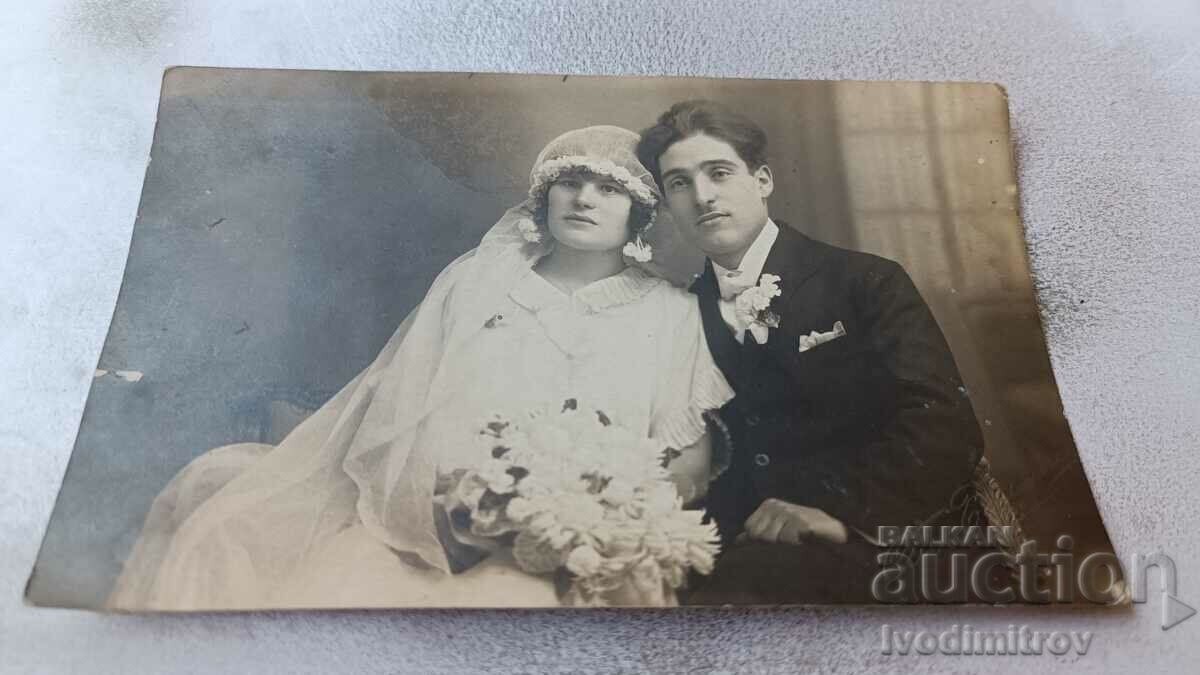 Снимка Русе Младоженци 1924
