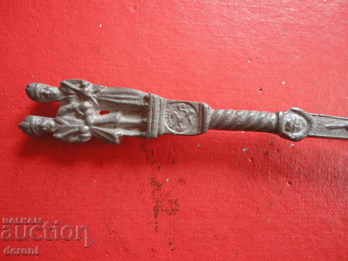 Παράδοση Αντίκα κουτάλι κασσίτερου 1 Παράδοση Αντίκα κουτάλι κασσίτερου 1