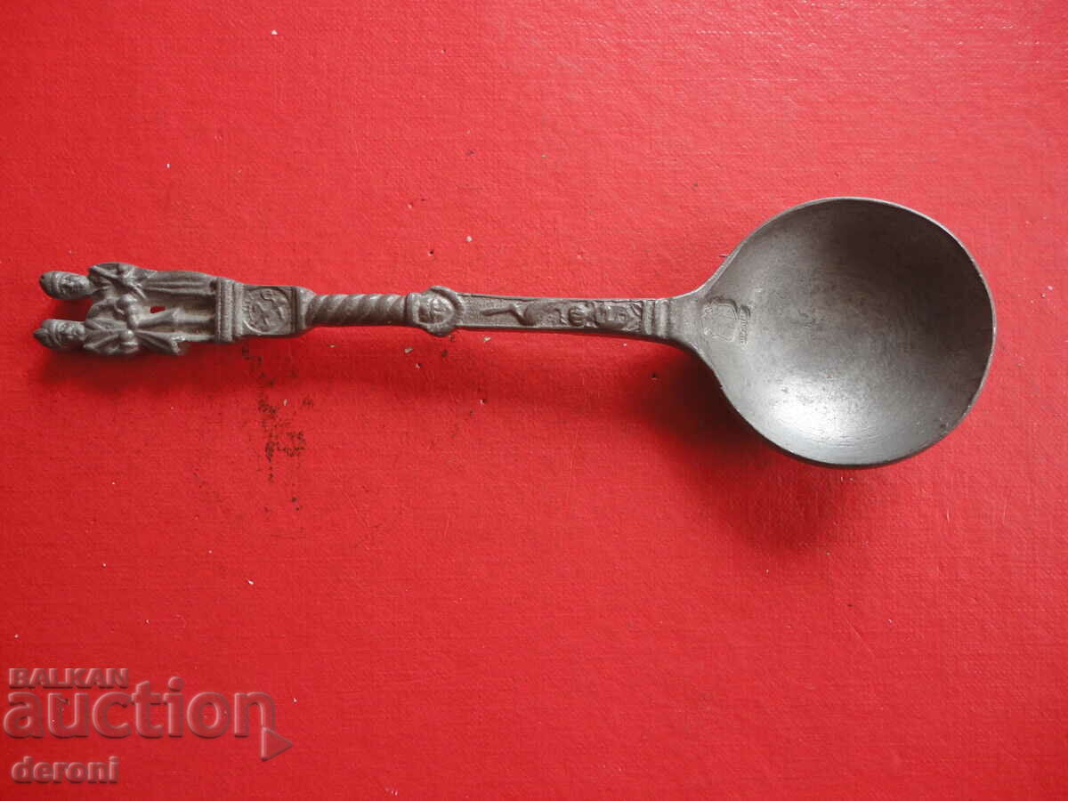 Αντίκα κουτάλι κασσίτερου 1 - 7 Αντίκα κουτάλι κασσίτερου 1 - 7