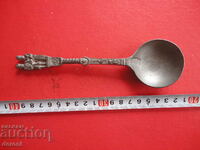Antique pewter spoon 1