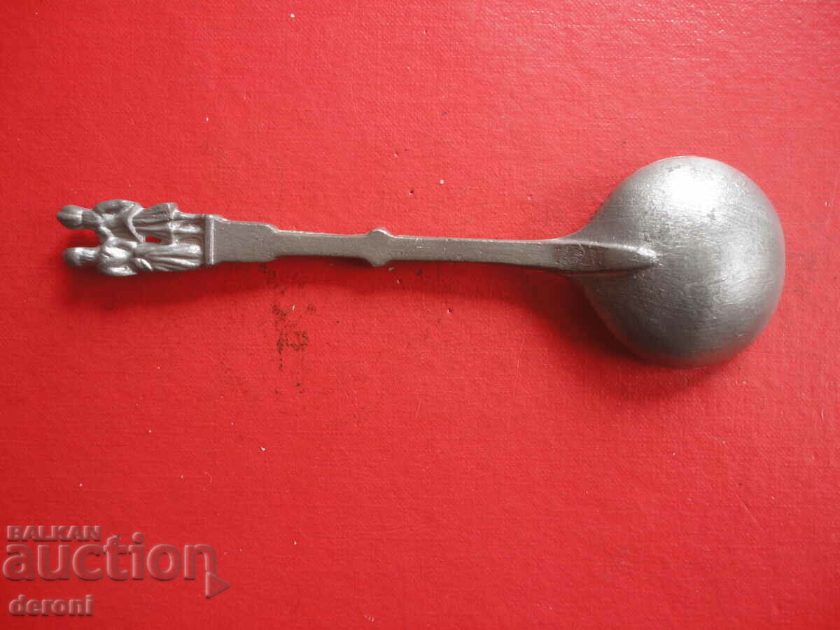 Antique pewter spoon 2 - 5 Antique pewter spoon 2 - 5