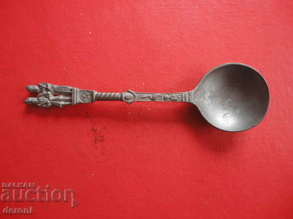 Antique pewter spoon 2 - 7 Antique pewter spoon 2 - 7