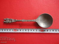 Antique pewter spoon 2