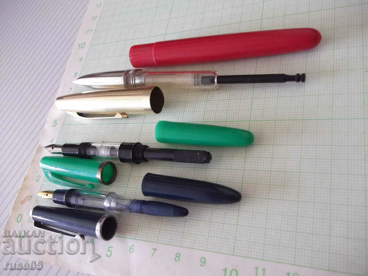 Lot of 3 pcs. pens - 6 Lot of 3 pcs. pens - 6