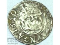 Hungary 1 denar Matthias II Madonna Hungarian silver