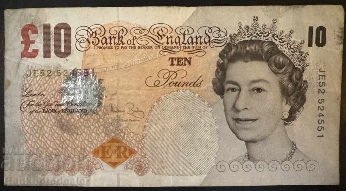 England 10 Pounds 2015 Pick 389f Ref 4945