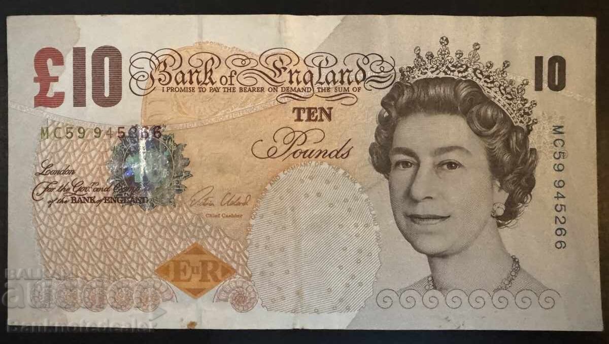 Anglia 10 Pounds 2015 Pick 389f Ref 5266