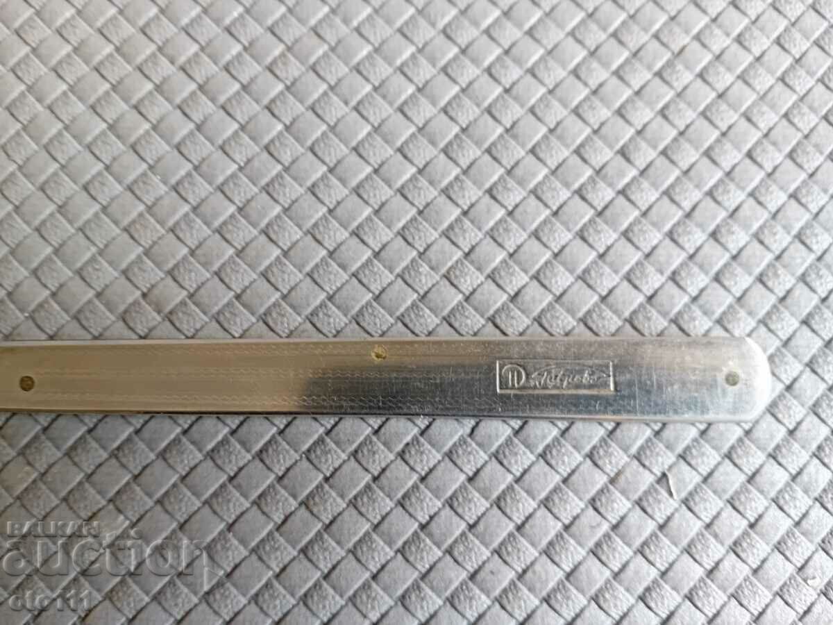 OLD TASTING KNIFE - P,DENEV - 5 OLD TASTING KNIFE - P,DENEV - 5
