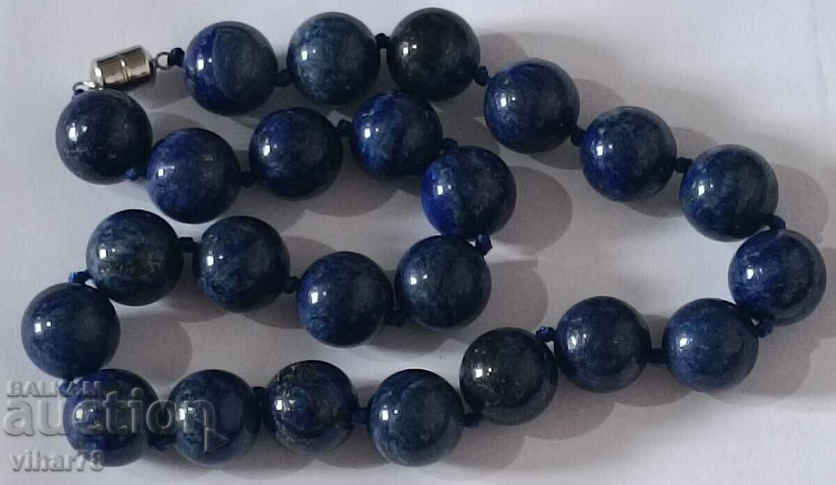 Necklace with lapis lazuli - 6