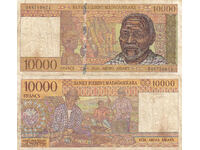tino37- MADAGASCAR - 10000 FRANC - 1995