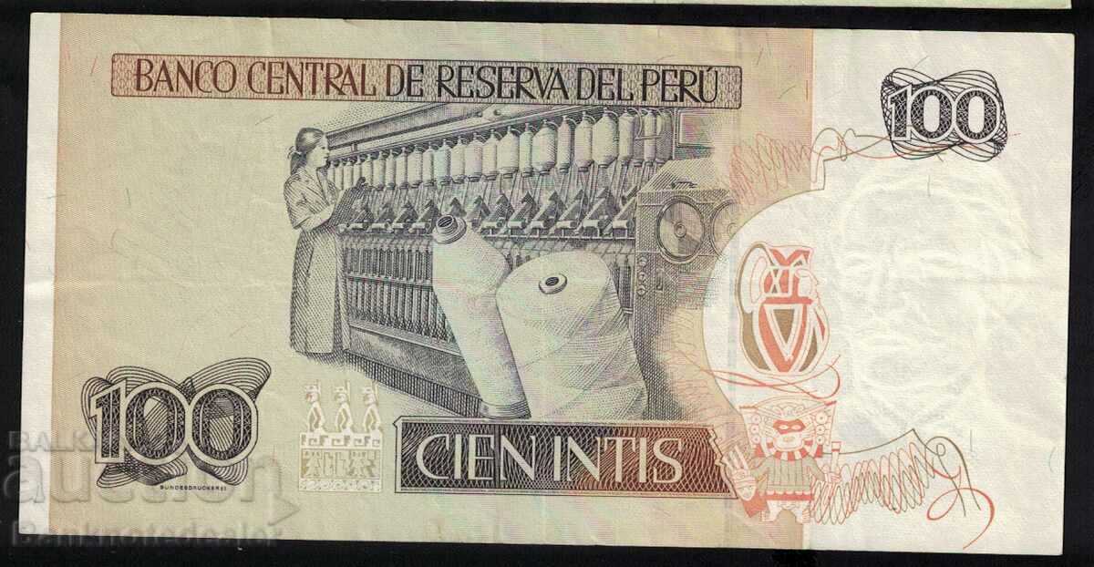 Peru 100 Intis 1987 Pick 133 Ref 7087 Unc with price 1.00 BGN | € 0.51 Peru 100 Intis 1987 Pick 133 Ref 7087 Unc with price 1.00 BGN | € 0.51