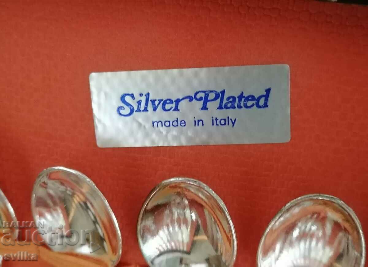 Vintage Silver Plated Dining Set - 5 Vintage Silver Plated Dining Set - 5