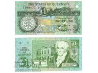 O - in GUERNSEY GUERNSEY 1 Pound issue issue 2016 Y NEW UNC