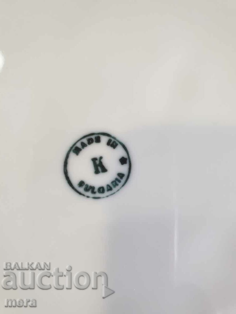 Bol mare de porțelan pentru supă cu farfurie-Kitka-Novi pazar - 6