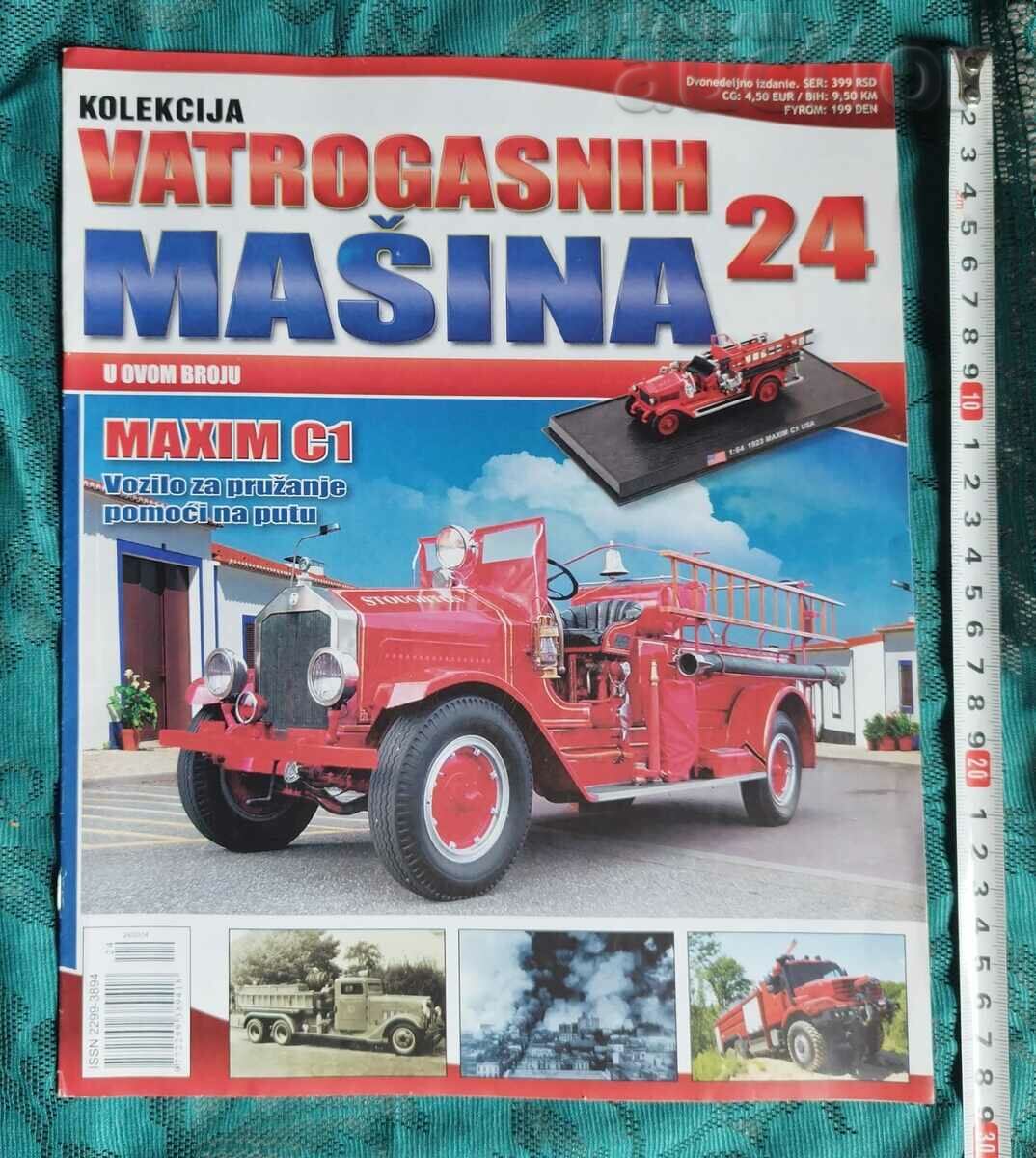 Magazine - COLECȚIE TRUCK DE POMPIERI & 24 buc.