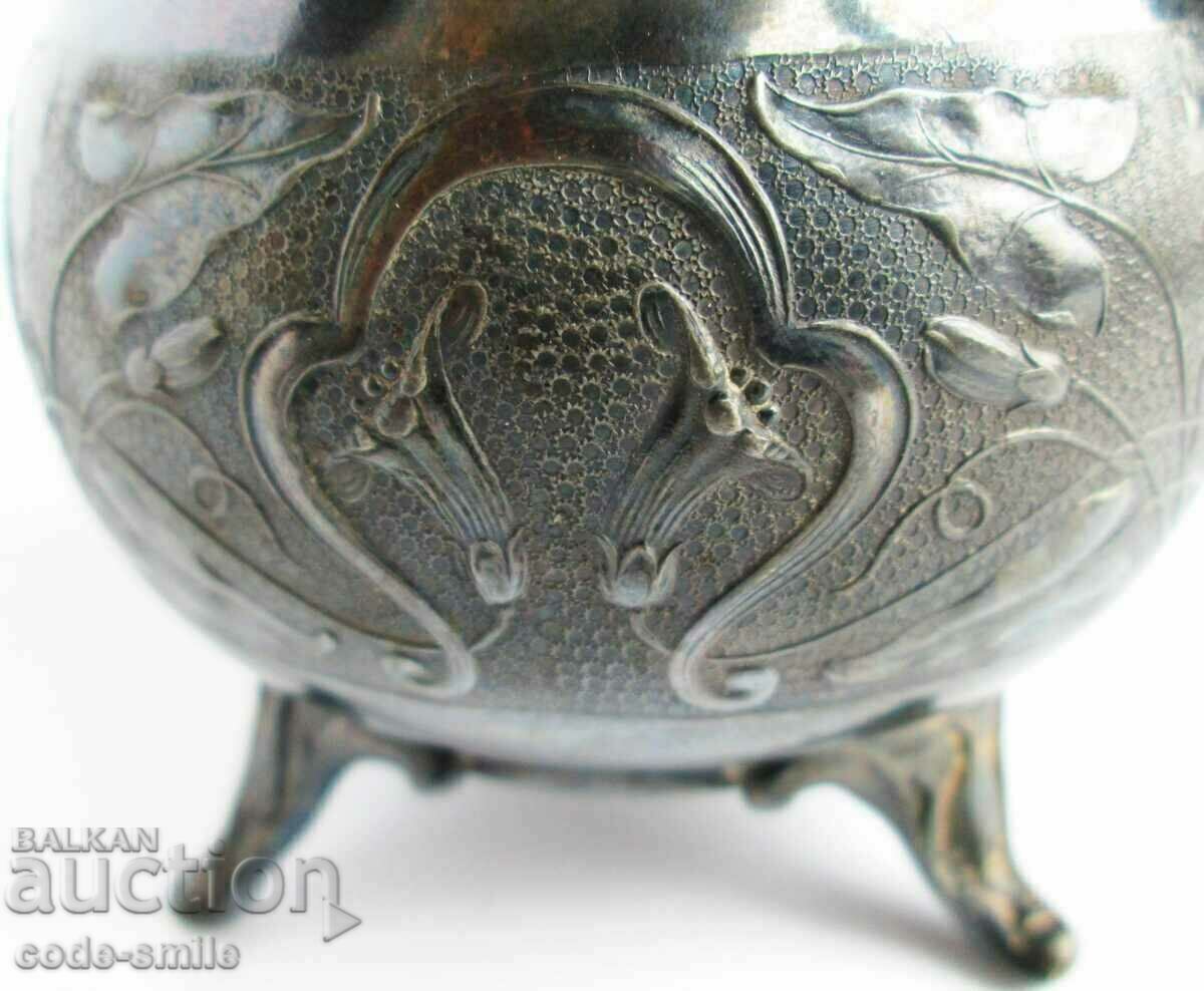 Beautiful old antique jug Art Nouveau WMF Germany 1906 with price 400.00 BGN | € 204.52