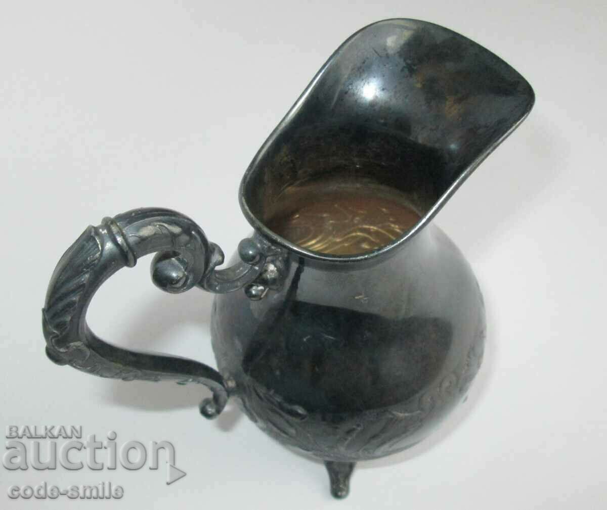 Beautiful old antique jug Art Nouveau WMF Germany 1906 - 5