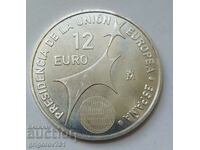 12 евро сребро Испания 2002 - сребърна монета #2