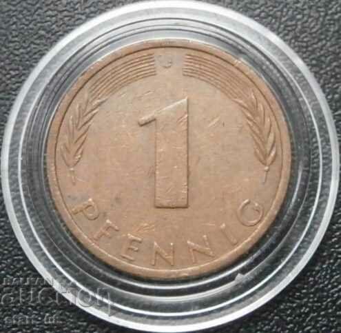 1 pfennig 1973