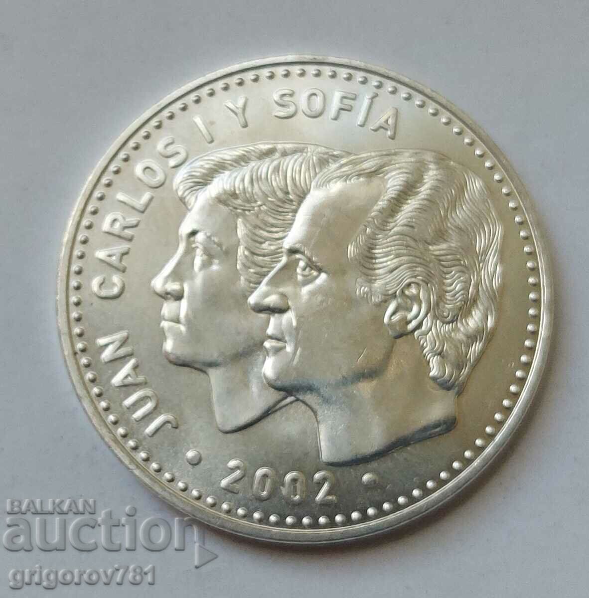 12 Euro Silver Spain 2002 - Silver Coin #3