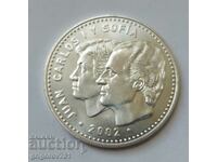 12 евро сребро Испания 2002 - сребърна монета #3
