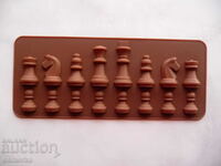 Silicone cake mold chess pieces candy checkmate