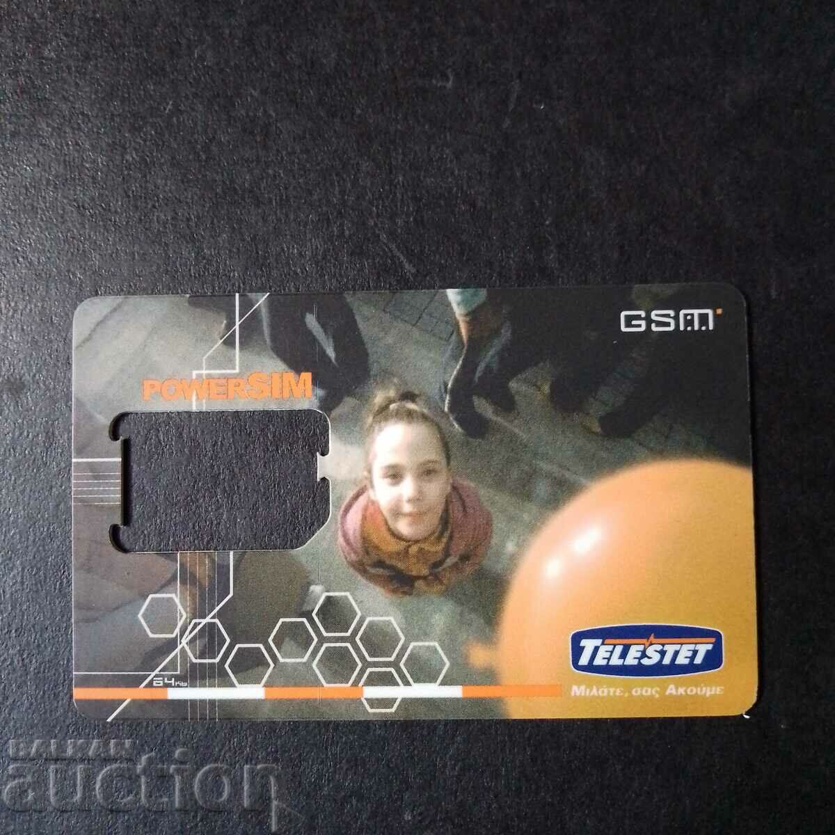 GSM CARD-TELESTET