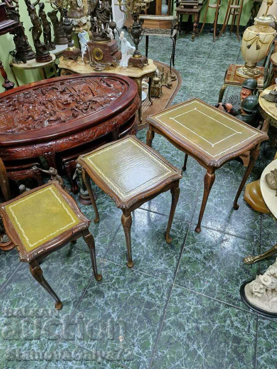 A unique set of antique English coffee tables with price € 152.37 | 298.01 BGN