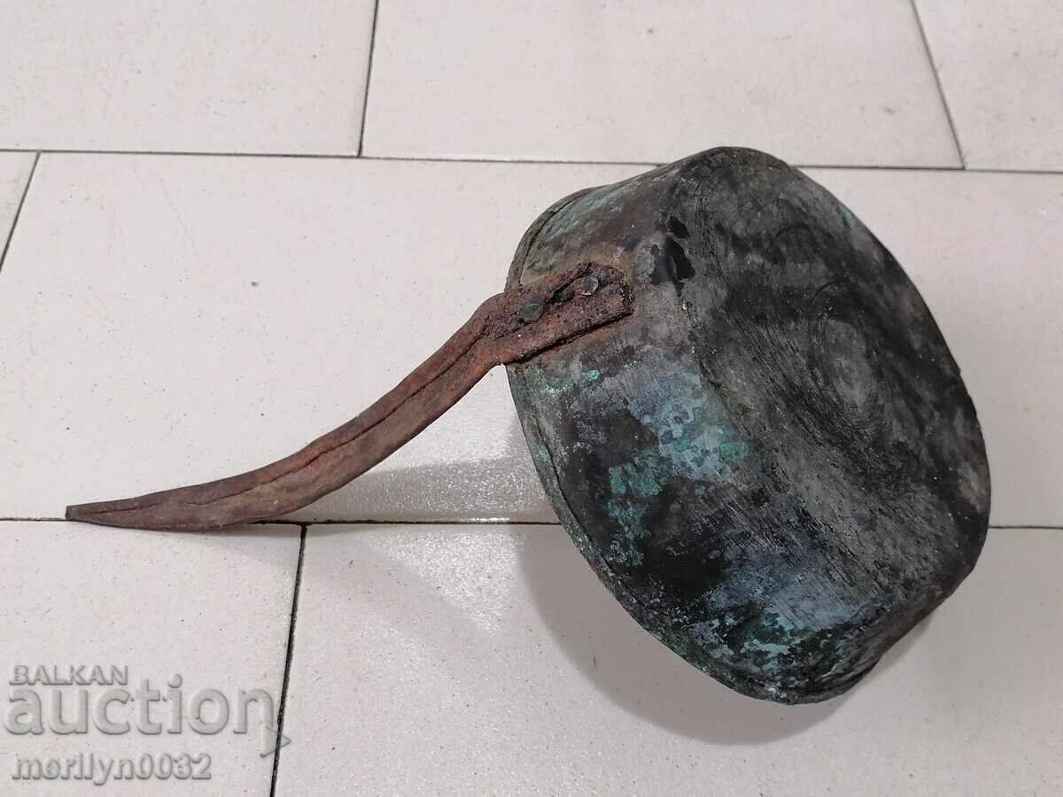 Παράδοση Παλιό χάλκινο ταψί, χαλκός, δίσκος, χάλκινο δοχείο