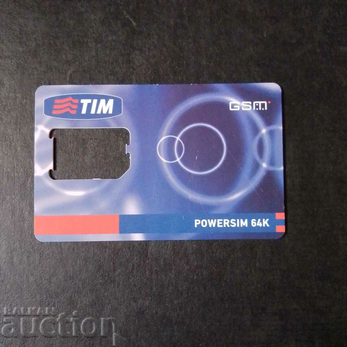 CARD GSM-TIM