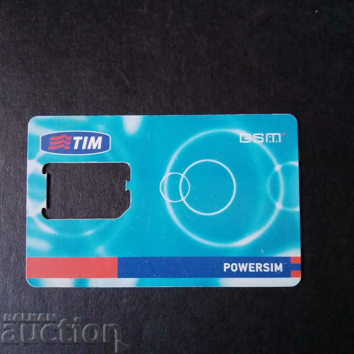 GSM CARD-TIM